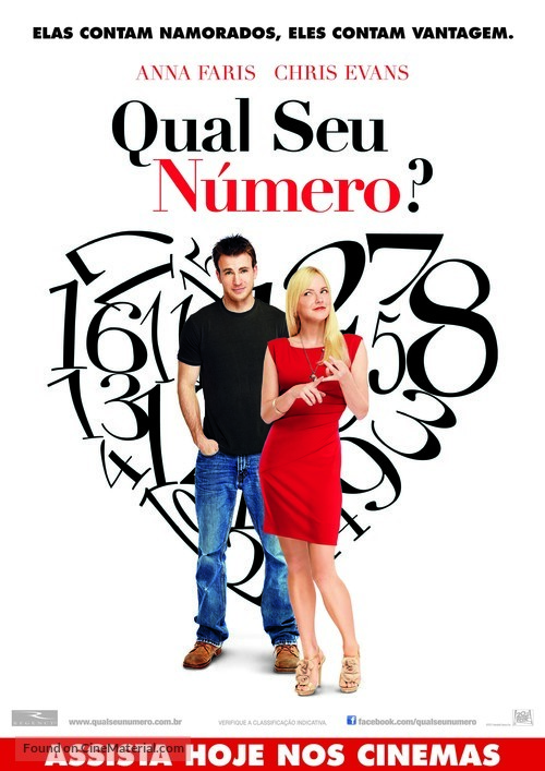 What&#039;s Your Number? - Brazilian Movie Poster