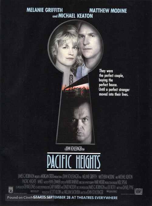 Pacific Heights - Movie Poster