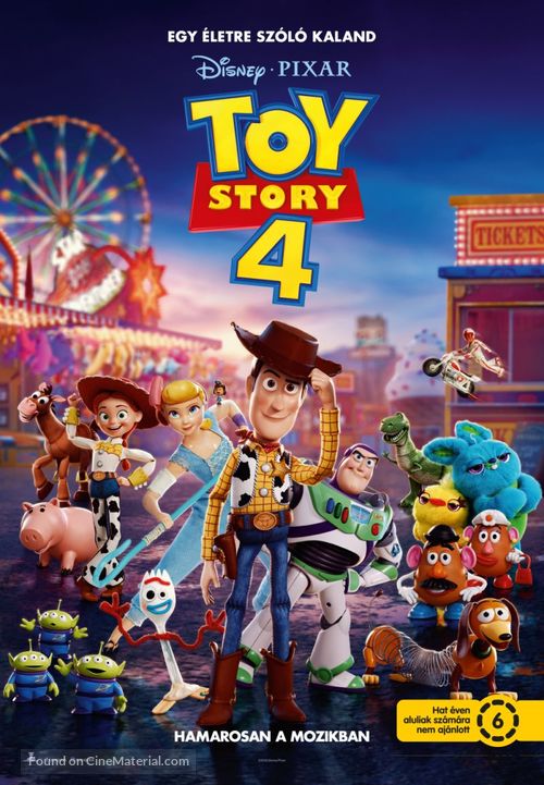 Toy Story 4 (2019) Hungarian movie poster