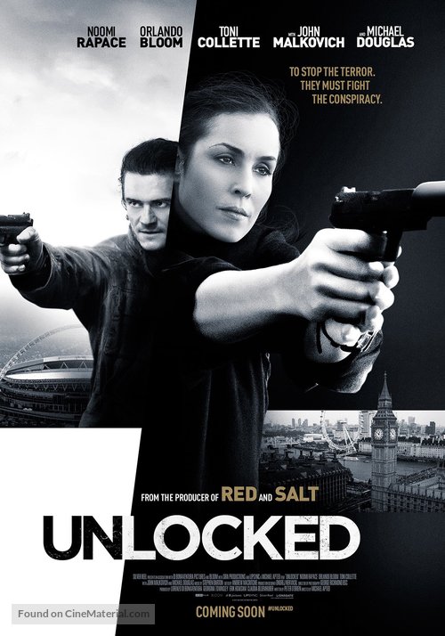 Unlocked - British Movie Poster