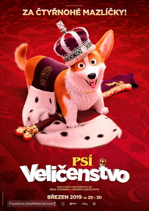 The Queen&#039;s Corgi - Czech Movie Poster