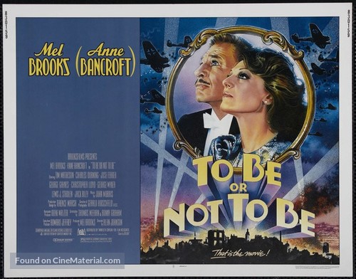 To Be or Not to Be - Movie Poster