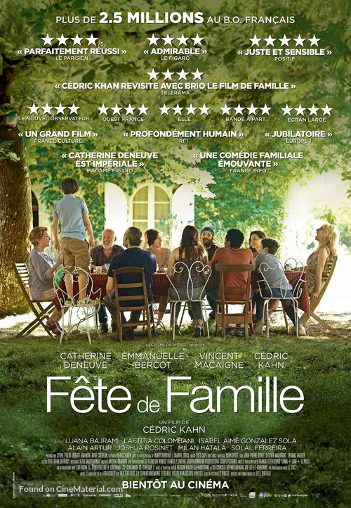 F&ecirc;te de famille - Canadian Movie Poster