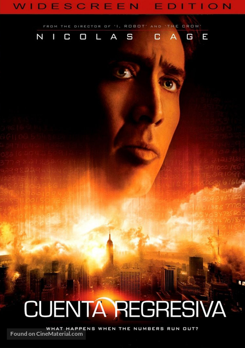 Knowing - Argentinian DVD movie cover