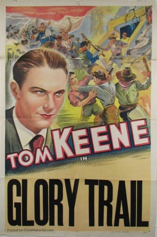 The Glory Trail - Re-release movie poster