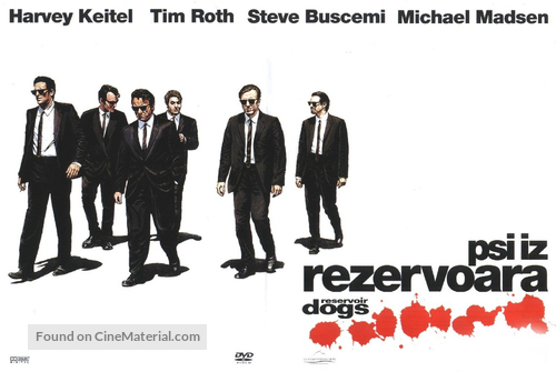 Reservoir Dogs - Croatian DVD movie cover