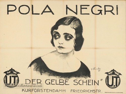 Gelbe Schein, Der - German Movie Poster