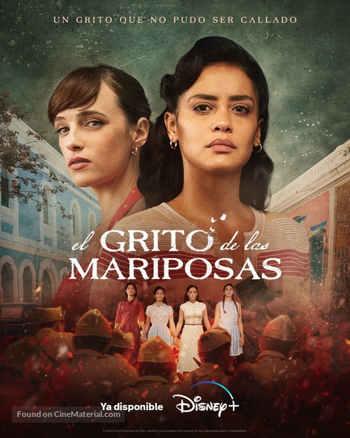 &quot;El grito de las mariposas&quot; - Spanish Movie Poster