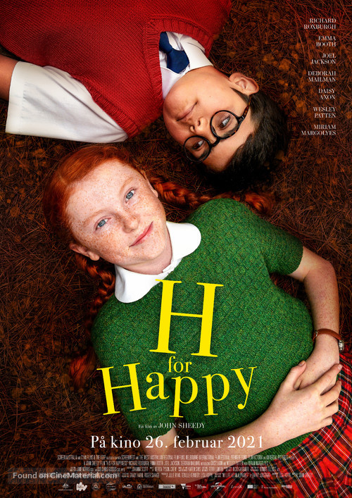 H is for Happiness - Danish Movie Poster