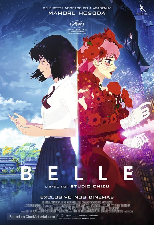 Belle: Ryu to Sobakasu no Hime - Brazilian Movie Poster