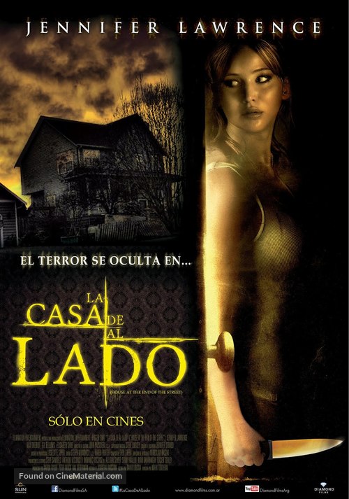 House at the End of the Street - Argentinian Movie Poster