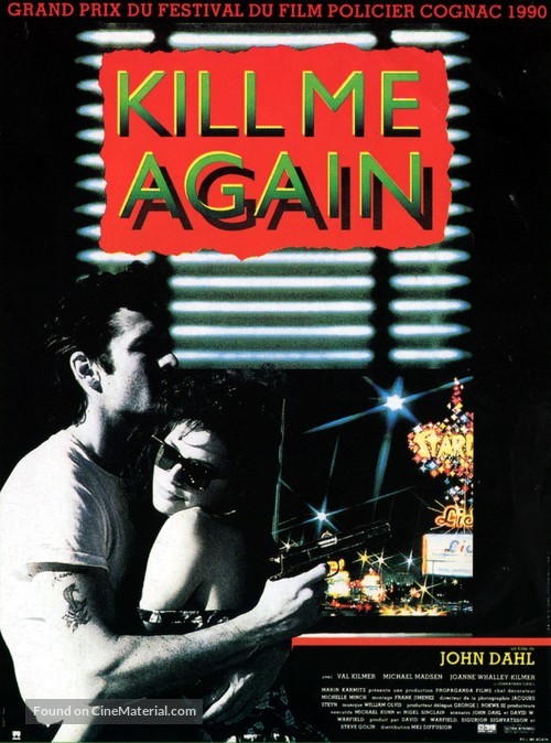 Kill Me Again - French Movie Poster