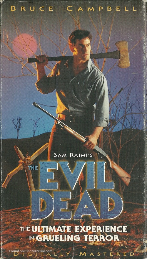 The Evil Dead - VHS movie cover