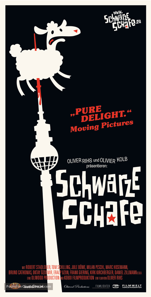 Schwarze Schafe - German poster