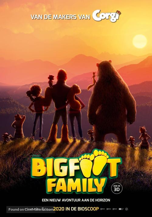 Bigfoot Family - Dutch Movie Poster