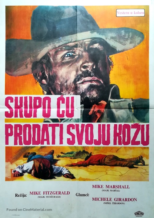 Vendo cara la pelle - Yugoslav Movie Poster