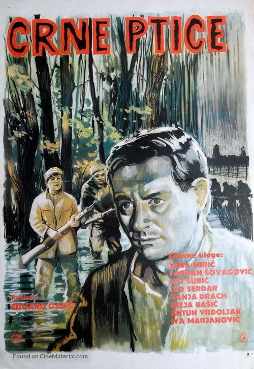 Crne ptice - Yugoslav Movie Poster