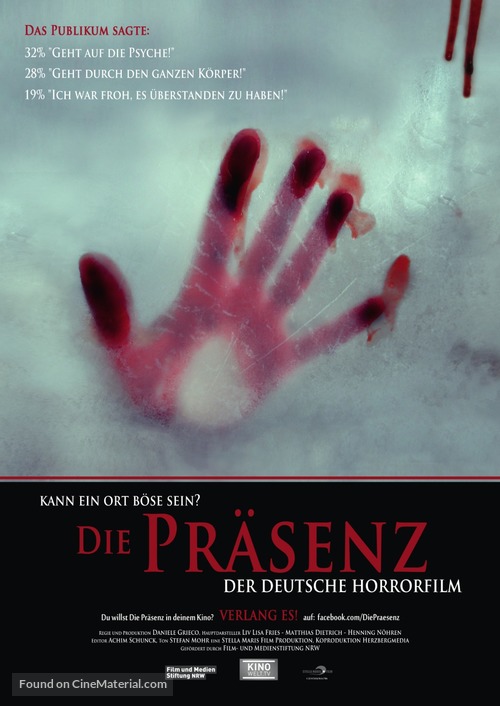 Die Pr&auml;senz - German Movie Poster