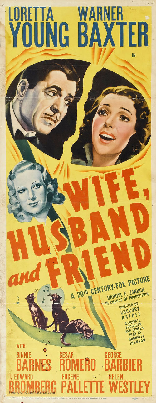 Wife, Husband and Friend - Movie Poster