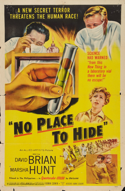 No Place to Hide - Movie Poster