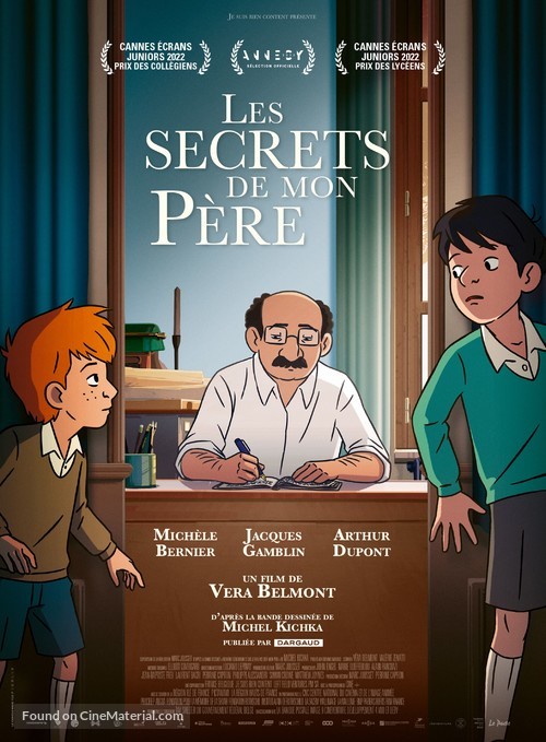 Les secrets de mon p&egrave;re - French Movie Poster