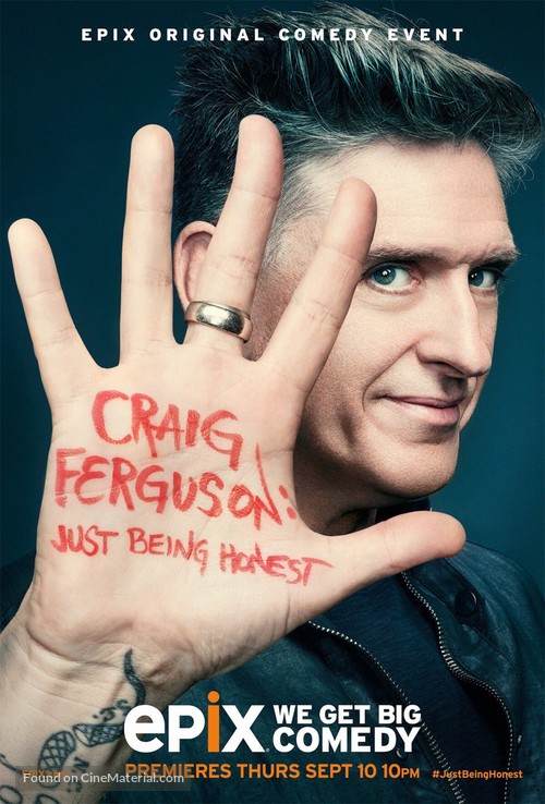 Craig Ferguson: Just Being Honest - Movie Poster