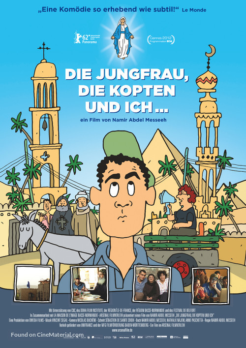 La Vierge, les Coptes et Moi - German Movie Poster