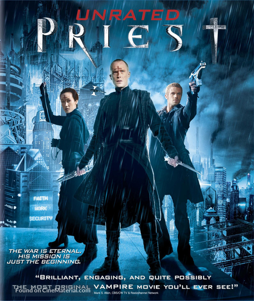 Priest - Blu-Ray movie cover