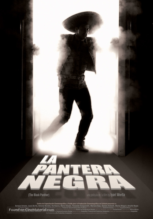 La pantera negra - Mexican Movie Poster