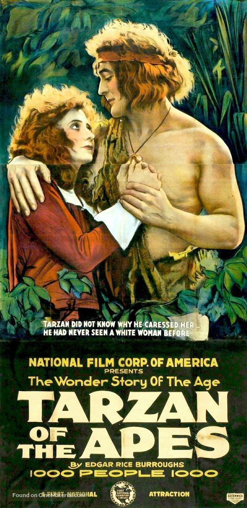 Tarzan of the Apes - Movie Poster