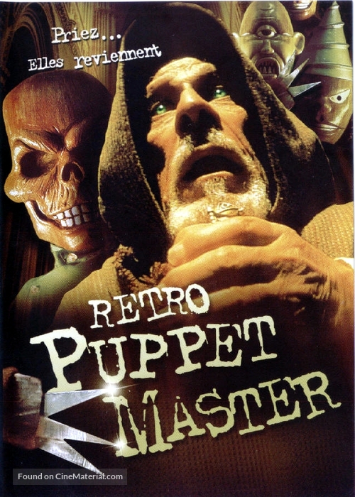 Retro Puppet Master - French DVD movie cover