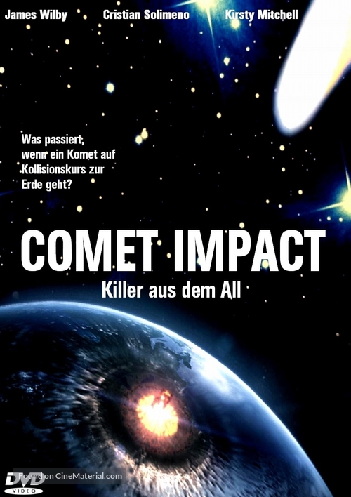 Comet Impact - German Movie Cover
