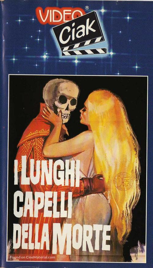 I lunghi capelli della morte - Italian VHS movie cover