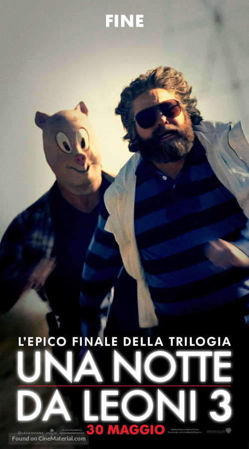 The Hangover Part III - Italian Movie Poster