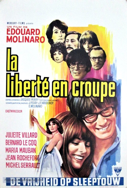 La libert&eacute; en croupe - Belgian Movie Poster