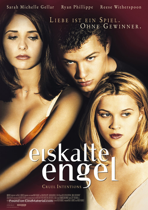 Cruel Intentions - German Movie Poster