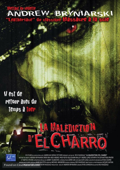 The Curse of El Charro - French Movie Cover