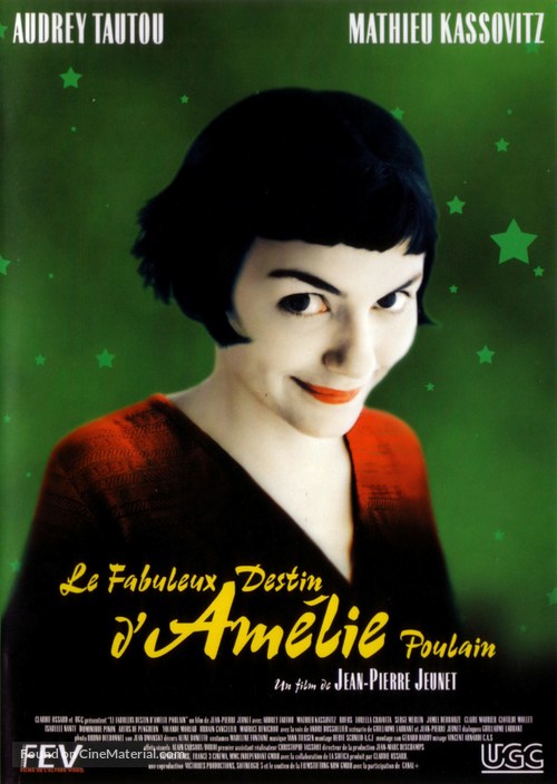 Le fabuleux destin d&#039;Am&eacute;lie Poulain - French DVD movie cover