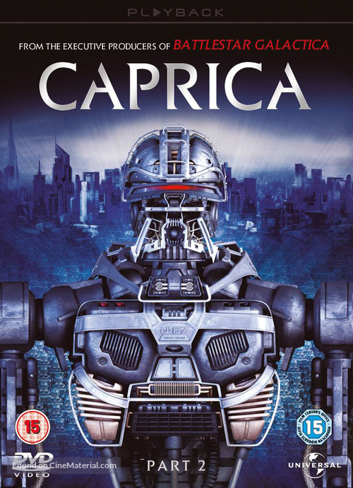 &quot;Caprica&quot; - British DVD movie cover