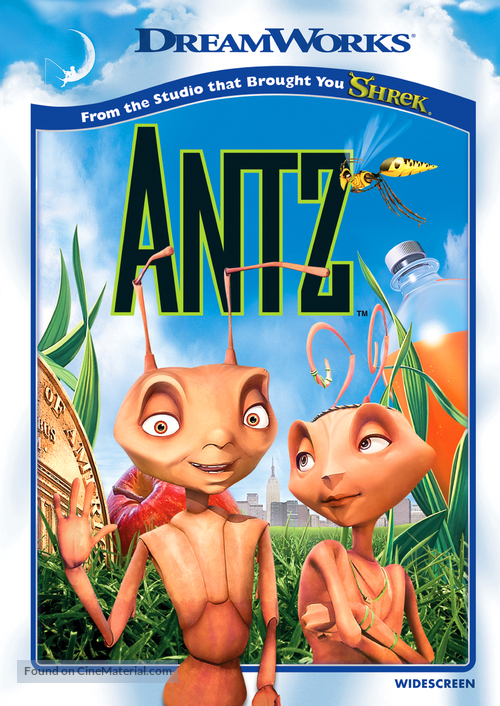 Antz - DVD movie cover