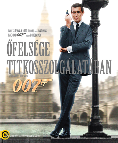 On Her Majesty&#039;s Secret Service - Hungarian Blu-Ray movie cover