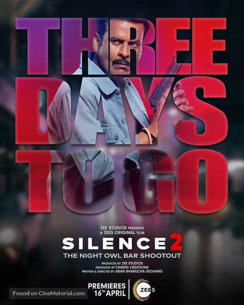 Silence 2 - Indian Movie Poster