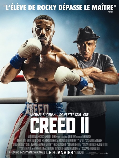 Creed II - French Movie Poster