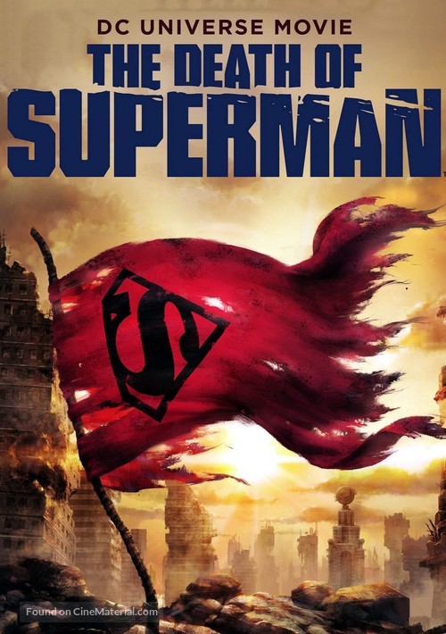 The Death of Superman - DVD movie cover