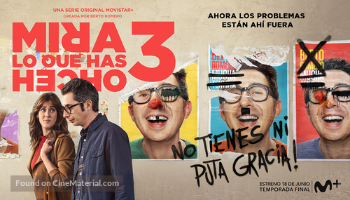 &quot;Mira lo que has hecho&quot; - Spanish Movie Poster