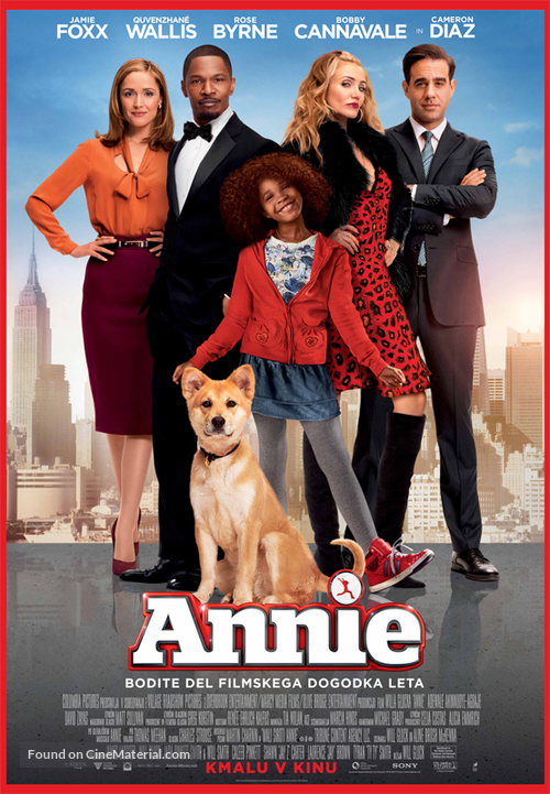 Annie - Slovenian Movie Poster