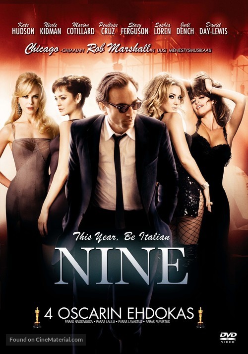 Nine - Finnish DVD movie cover