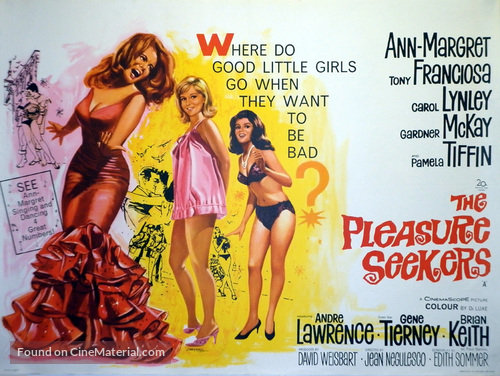 The Pleasure Seekers - British Movie Poster