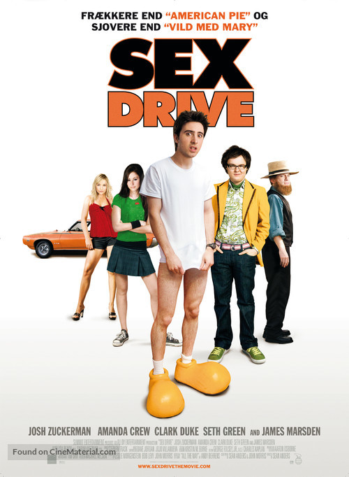 Sex Drive - Danish Movie Poster