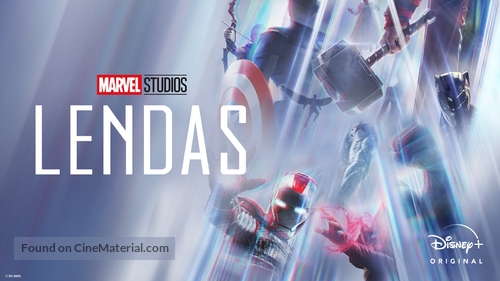 &quot;Marvel Studios: Legends&quot; - Brazilian Video on demand movie cover